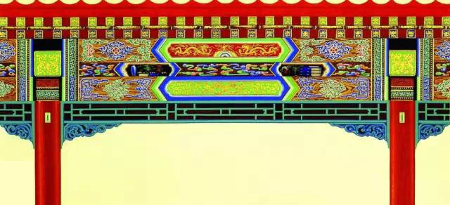 中国古建筑彩绘